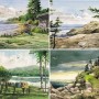 Assorted Watercolor Notecards - Maine Series