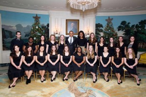 Penn Sirens at the White House