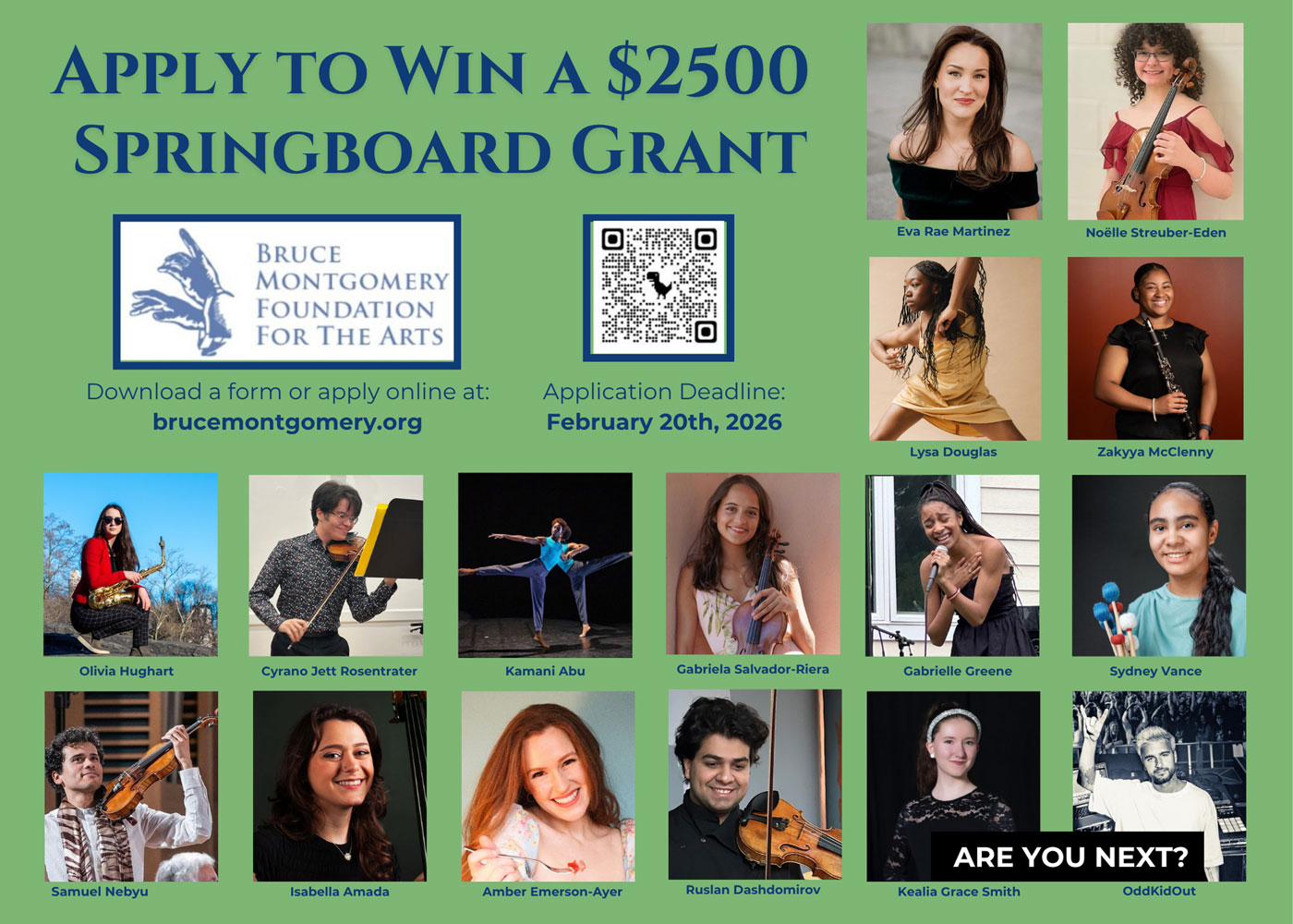 2026 Springboard Grant Awards